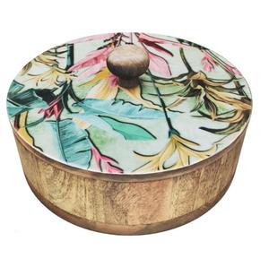 Contenedor de Alimentos de Diseño Moderno para Uso Diario en la Cocina, Caja de Madera de Acacia para Servir Chapati y Roti en la Mesa de la Cocina - Product Image 3