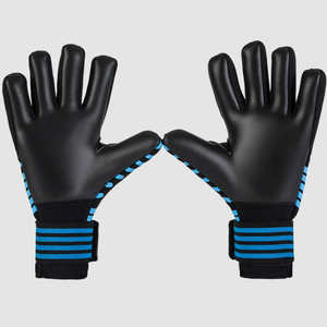 Gants de gardien de but en cuir respirant pour adultes et enfants, avec bouts des doigts en latex épais, unisexes, pour l'entraînement au football - Product Image 3