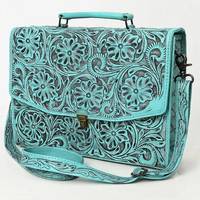 Sac pour ordinateur portable 15 pouces en cuir véritable fait main, gravé à la main, motif géométrique, imperméable, avec logo perlé, tendance, pour usage quotidien et professionnel