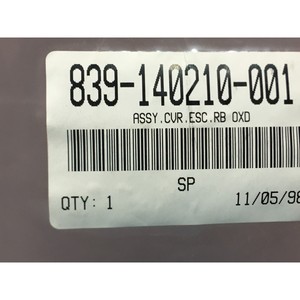 LAM 839-140210-001 Conjunto de Cubierta para ESC, RB, OXD, 170443 - Equipo y Piezas de Semiconductores de Confianza de Global Legacy - Product Image 4