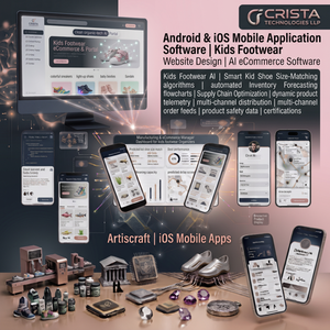 แอปพลิเคชันมือถือ Android iOS ซอฟต์แวร์ AI ERP CRM การออกแบบเว็บไซต์รองเท้าเด็ก แม่แบบ WordPress Shopify ซอฟต์แวร์ AI สำหรับอีคอมเมิร์ซ - Product Image 1