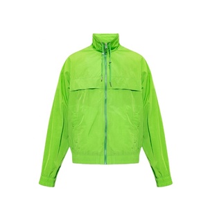 <b>Men</b> Street Wear Windbreaker Manufacturer Waterproof <b>Jacket</b> Custom Solid Color Half Zip Pullover Hoodie Nylon Windbreaker <b>Jacket</b> - Product Image 1