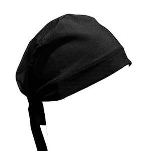 Plain Black Surgical <b>Caps</b> With Needle Detection Silk Satin Lined Nursing <b>Scrub</b> <b>Caps</b> Surgical Nurse <b>Scrub</b> Hat - Product Image 1