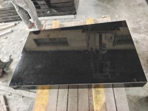 Absolute <b>Black</b> Granite Modern Design Durable <b>Polished</b> Big Slab 3-Year Warranty Onsite Installation Kitchen Graphic Design - Product Image 3