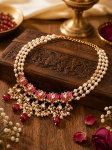 Ensemble collier ras-du-cou et boucles d'oreilles tendance pour femme, en alliage d'acier inoxydable, fait main, géométrique, ethnique, pour mariage et fiançailles - Product Image 1