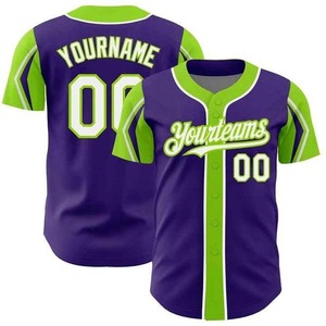Maillot de baseball décontracté pour hommes, tissu respirant en mesh, coupe ample, vêtements de sport, maillot de baseball personnalisé avec logo en vente - Product Image 6