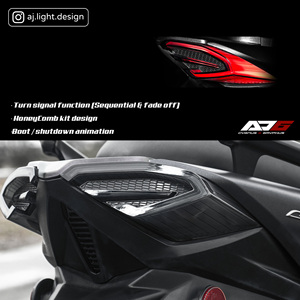 AJLIGHT DESIGN Taiwan AJ6-BTL Black <b>Cover</b> LED Rear Lamp with 1 Lens and 12-Month Warranty for CygnusX Brake Lamp Upgrade - Product Image 6