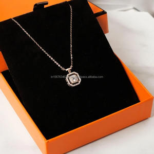 IGI/GIA Lab cultivé pendentif en diamant rond 14k or coeur motif à la mode femmes fiançailles mariage bijoux laboratoire créé breloques - Product Image 5