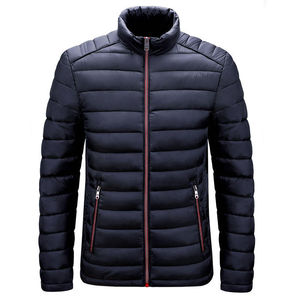 Men's Winter Lightweight Canvas Slim Fit Puffer <b>Jacket</b> Outdoor Urban Casual Fashion - Product Image 3