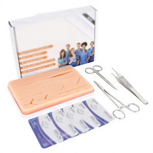 Kit de formation aux instruments chirurgicaux manuels REEAX ENTERPRISES, coussin d'entraînement à la suture, outils pour les étudiants en médecine débutants, certifié CE - Product Image 1