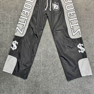 Survêtement Homme Léger et Respirant Coupe Slim Tendance Streetwear Imprimé Sérigraphie Nouvelle Collection Évasé Vente Chaude - Product Image 5