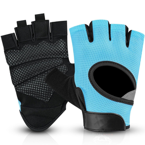 Guantes de Gimnasio para Levantamiento de Pesas al por Mayor, Guantes de Powerlifting con Agarre de Silicona Antideslizante, Transpirables, para Entrenamiento Físico y Culturismo - Product Image 5