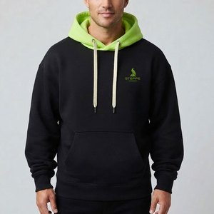 Service OEM – Nouveaux sweats à capuche pour hommes en gros, unis, décontractés, chauds pour l'hiver, respirants, écologiques, avec logo personnalisé, fabriqués au Pakistan - Product Image 6