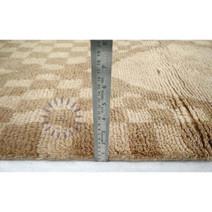 Tapis d'artiste fait à la main moderne laine fourrure matériel tapis ensembles Vintage Beni Ourain tapis persan 4x6 motif 3D chambre salon - Product Image 2