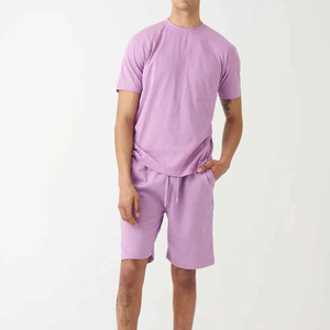 Nouveauté : Ensemble T-shirt et short pour homme en coton 100% de haute qualité, style hip-hop, séchage rapide, best-seller - Product Image 5