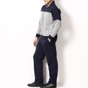 Fournisseur en gros de survêtements en coton 2 pièces pour hommes, produits fabriqués au Pakistan avec livraison rapide et premium. - Product Image 2