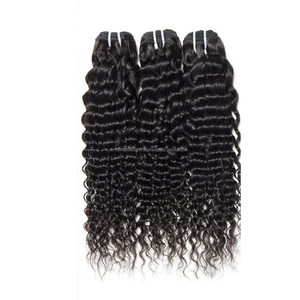 Extensiones de cabello humano sin procesar Virgin Temple Cabello Remy indio de alta calidad Rizado profundo Recto Onda suelta Hombres 8-30 pulgadas - Product Image 5