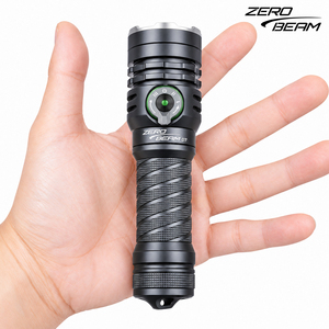 Linterna de Buceo de Alta Luminosidad, Resistente al Agua hasta 100 m, IP68, ZEROBEAM D7, Distancia del Haz de Luz de 498 m, para Viajes Nocturnos, Linterna LED para Exteriores - Product Image 1