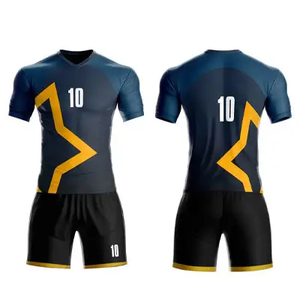 Conjunto de Uniforme de Fútbol Personalizado para Hombre, Modelo Nuevo, Chaqueta y Camiseta de Fútbol de Calidad - Product Image 1
