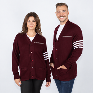 Pulls à col en V très demandés en 2026 pour les sororités/fraternités/écoles/collèges/universités, cardigans tricotés unisexes - Product Image 2