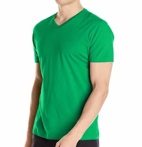 เสื้อยืดคอกว้างทรงปกติสำหรับผู้ชาย คุณภาพสูง สวมใส่สบายๆ สไตล์สตรีทแวร์ แขนสั้น ผ้าฝ้าย 100% เป็นมิตรต่อสิ่งแวดล้อม ไม่เป็นขุย - Product Image 5