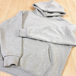 2025 Long Sleeve Fleece <b>Hoodie</b> with Embossed <b>3D</b> Contrast Stitch Design All Styles Solid Occasion Winter Vacation Collared Hooded - Product Image 6