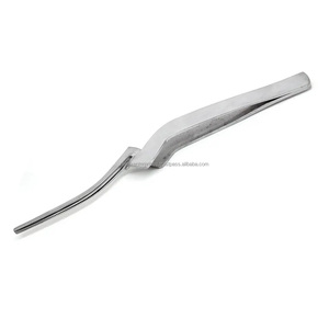 Pinzas Curvas de Acero Inoxidable de Alta Calidad, Articuladas, Manuales, de 6 Pulgadas, Pulimentadas, Instrumentos Quirúrgicos Clase II - Product Image 2