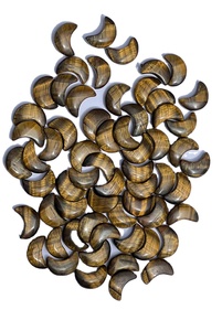 Escultura de luna de cristal de ojo de tigre tallada a mano para decoración del hogar Feng Shui y piedra de bolsillo curativa Ideas de regalo de Joyería exclusiva - Product Image 5