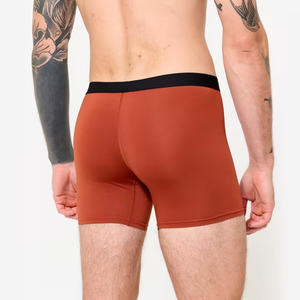 Sous-vêtements pour homme, caleçons confortables et respirants, logo personnalisé, haute élasticité, 95% polyester, 5% élasthanne, caleçons boxer pour homme - Product Image 4