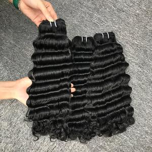 2023 vente chaude trame vague d'eau perruques de cheveux humains femmes noires avec crépus droite Jerry Curl vague naturelle crépus Curl Styles - Product Image 1