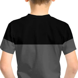 เสื้อโปโลเด็กฤดูร้อน ผ้าฝ้าย ระบายอากาศ เสื้อผ้าเด็ก คอปกพับได้ เสื้อยืดสีพื้น เสื้อแขนสั้นเด็กผู้ชาย - Product Image 2