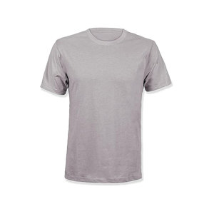 Men's Light Blue Short Sleeve O-Neck T-<b>Shirt</b> Regular Fit Solid Color Casual Knitted <b>100</b>% <b>Polyester</b> Quick Dry - Product Image 6