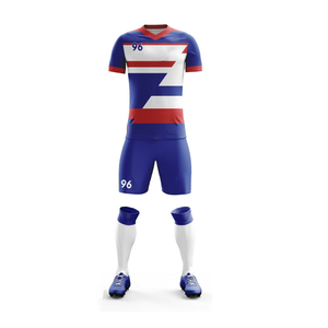 Uniforme de Fútbol de Invierno para Hombre, Impresión Premium, Diseño Completo en Camiseta y Pantalones Cortos, Tela de 120g, Marca de Equipo Personalizada - Product Image 4