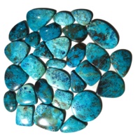 AAA Cabochon de Shattukite 100% Naturel, Pierre Précieuse de Haute Qualité, Pierre Libre, Accessoires de Bijoux de Guérison, Certifié par une tierce partie, Couleur