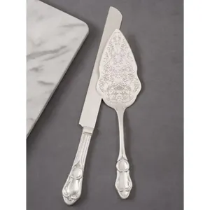 Elegante Juego de Servir Pastel de Queso de Metal para Bodas y Reuniones Familiares con un Diseño Sofisticado para Celebraciones Festivas - Product Image 5