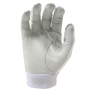 Gants de frappe de baseball pour hommes en cuir, ajustement ergonomique, rembourrage flexible en spandex sur la paume, sangle réglable, résistants à l'humidité, adhérence durable - Product Image 2