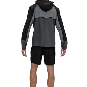 <b>Men</b> Woven Windbreaker <b>Shorts</b> Set Summer Lightweight Casual Streetwear Activewear Breathable Comfortable Fit - Product Image 2