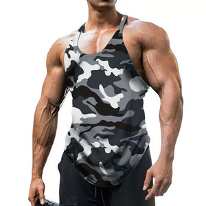 Débardeur Homme Pas Cher Respirant en Coton Tricoté et Fibre de Bambou Haute Qualité Séchage Rapide pour Fitness et Été Taille Adulte - Product Image 2