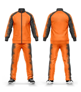 Conjunto Deportivo de Otoño para Hombre, Talla Grande, Ecológico, para Correr, de Poliéster, Negro y Rojo, para Entrenamiento de Invierno - Product Image 4