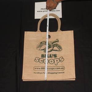 Bolsa de Compras de Yute para Supermercado con Cierre de Hombro y Asa de Algodón, Puede Contener hasta 15 Libras, Artículos Diarios para Uso en Fiestas - Product Image 2