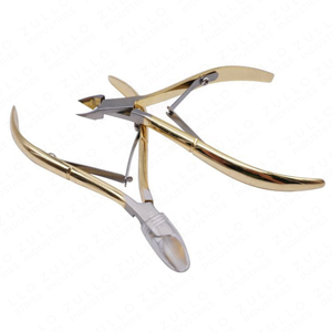Cortacutículas Mini de Acero Inoxidable Dorado Personalizado, Cortauñas Afilado, Herramienta Profesional de Manicura, Marca Privada OEM - Product Image 6