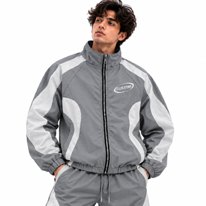 <b>Men</b> Nylon Rain <b>Jacket</b> Lightweight <b>Waterproof</b> Windbreaker Outdoor Travel <b>Packable</b> Hooded Zip Front Breathable Shell Regular Fit - Product Image 4