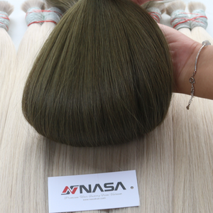 Luxury Quality 100 Grams 24 Inch Vietnamese Raw Human Hair Extensions Light Color Natural Straight <b>Bleaching</b> Bulk Supply - Product Image 6