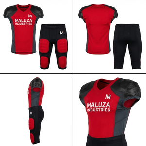 Camisetas de Fútbol Americano Sublimadas Personalizadas de Alta Calidad, Cortas, Transpirables, de Secado Rápido, para Verano, Uniformes de Equipo Personalizados al por Mayor - Product Image 6