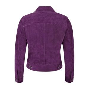 Chaqueta de Cuero de Gamuza para Hombre, Ropa Exterior de Moda Urbana, Sensación Premium, Proveedor Mayorista OEM Personalizado, Servicio de Muestras Disponible, Exportación Nueva - Product Image 5