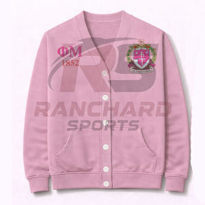 Sudadera Personalizada al por Mayor con Letras Griegas para Mujeres, Sudadera de Alta Calidad con Letras Griegas para Mujeres, Logotipo Personalizado - Product Image 1