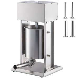 Insaccatrice Elettrica Verticale 200W, Capacità 10L, Velocità Regolabile, Acciaio Inox 304, Design Verticale per Uso Industriale - Product Image 1