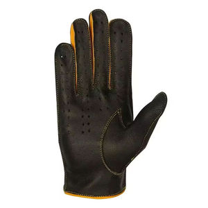 Guantes de Conducción Profesionales de Alta Calidad en Cuero, con Logotipo Personalizado Impreso, Guantes de Conducción con Cuero Genuino - Product Image 5