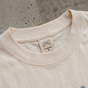 T-shirt décontracté pour femme, coupe oversize, épaules tombantes, manches mi-longues, col rond, 100 % coton, imprimé par transfert thermique, respirant, extensible dans les 4 sens - Product Image 5