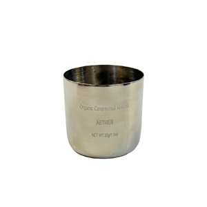 Vente chaude, récipient à bougie de Noël en acier inoxydable et en laiton fait à la main, plaqué or, 16 oz, pot à bougie de luxe, vases en vrac - Product Image 1